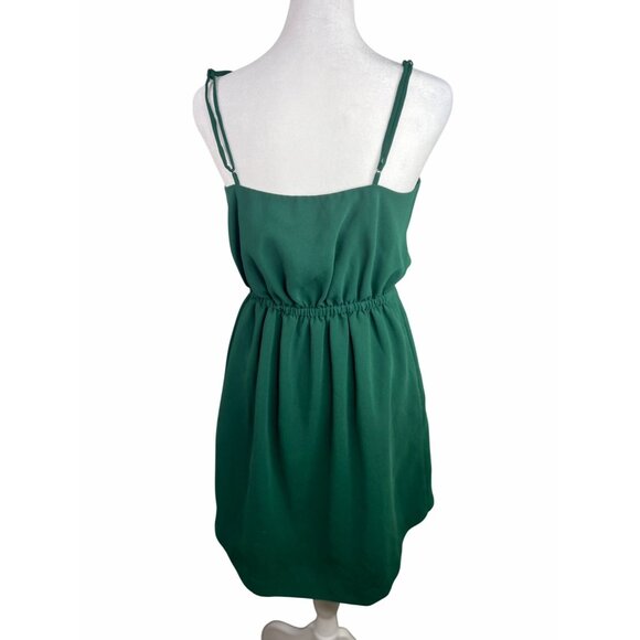 Madewell Wrap Front Cami Sundress in Bowling Green With Pockets Size 4 - Picture 3 of 15